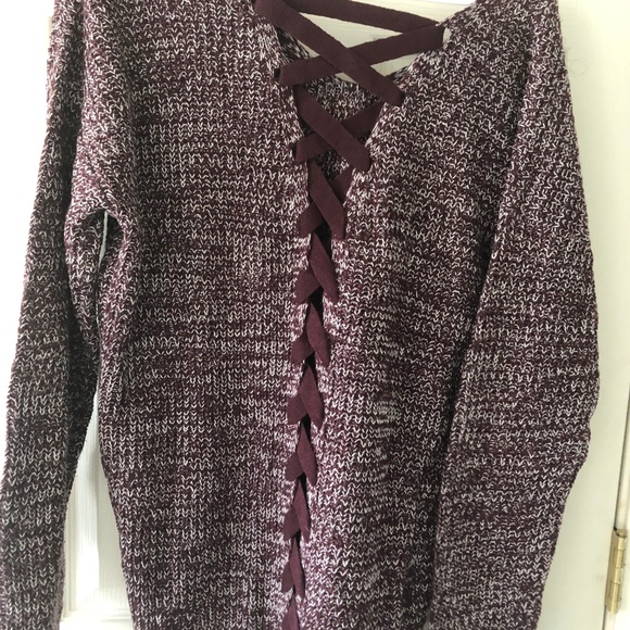 Cozy Tie-Back Sweater - Picture 2 of 3